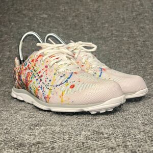 FootJoy Empower Mesh Performance 98012 Splatter Womens 6.5 Spikeless Golf Shoes